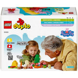 LEGO DUPLO Peppa Pig Camping toddler toy, imported from the UK