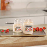 Argos Yankee Candle Strawberry Waffle Cone Large Scented Candle- Buy online at McGrocer