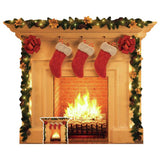 Argos Star Cutouts Christmas Fireplace Cardboard Cutout- Buy online at McGrocer
