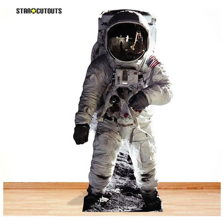 Star Cutouts Buzz Aldrin life-size cardboard cutout - British product