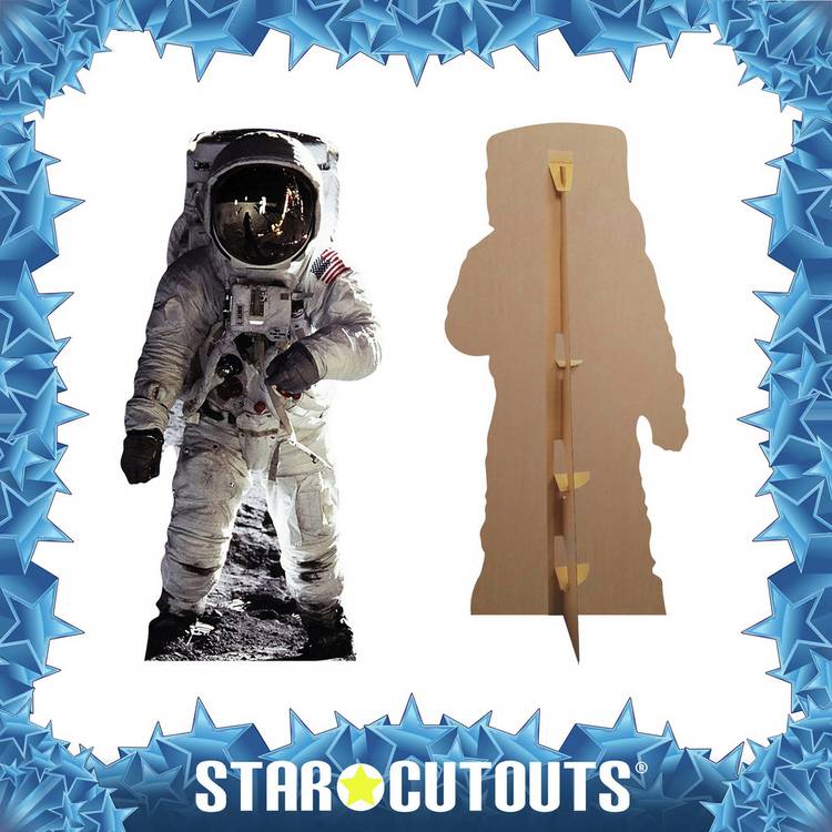 Star Cutouts Buzz Aldrin life-size cardboard cutout - British product