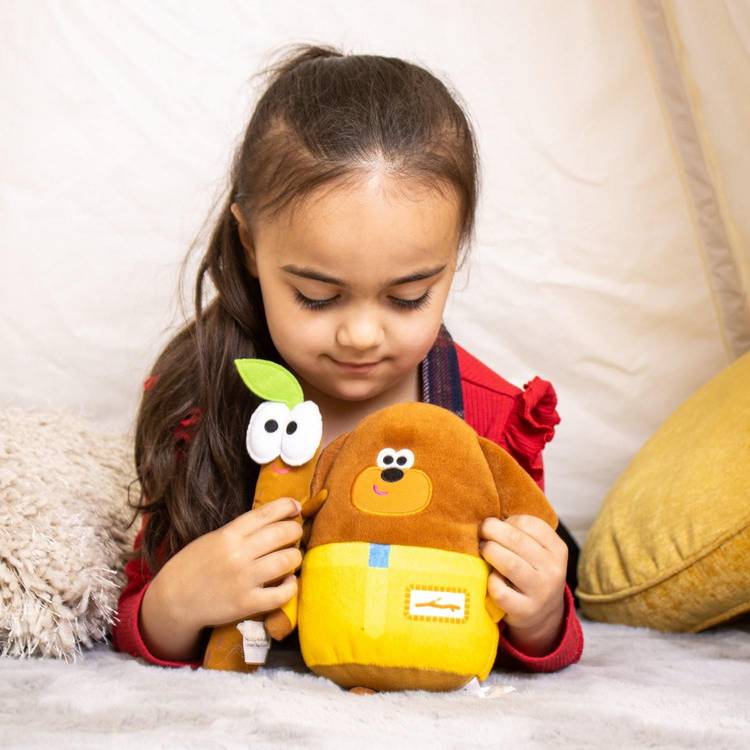 Hey Duggee and Stick soft toy twin pack, imported from the UK