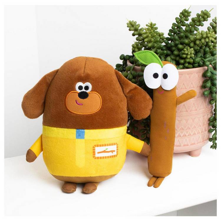 Hey Duggee and Stick soft toy twin pack, imported from the UK