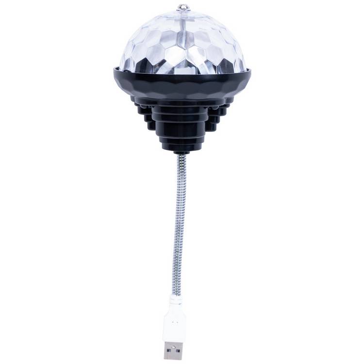 Fizz Creations USB disco ball LED novelty light 10.5cm (British brand)