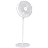Bush white pedestal desk fan 16 inch, UK version