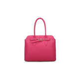IKRUSH structured tote bag with gold buckle detail (British brand)