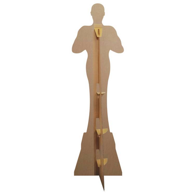 Star Cutouts life-size golden award cutout - British product