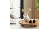 Argos Habitat Mango Wood Pedestal Tray Natural 29cm- Buy online at McGrocer
