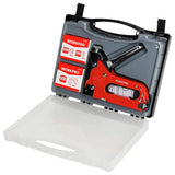 WORKPRO 3-in-1 staple gun set with carry case, imported from the UK