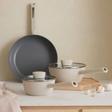 Argos Habitat 3 Piece Ceramic Coated Pan Set- Buy online at McGrocer