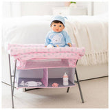 Tiny Treasures folding changing table cot doll accessory (British brand)