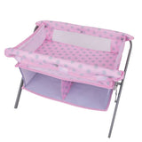 Tiny Treasures folding changing table cot doll accessory (British brand)