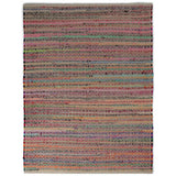 Habitat stripe cotton flatweave rug 120x160cm - British product