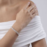 Radley silver plated heart bracelet 24cm (British brand)