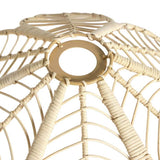 Argos Home rattan petal lampshade 36.5cm, imported from the UK