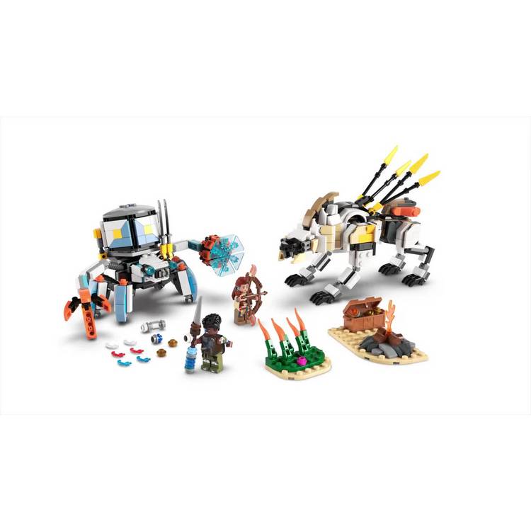 LEGO Horizon Aloy & Varl Shell-Walker & Sawtooth building set - British product