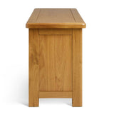 Argos Home Kent Shoe Bench natural oak 100cm (British brand)