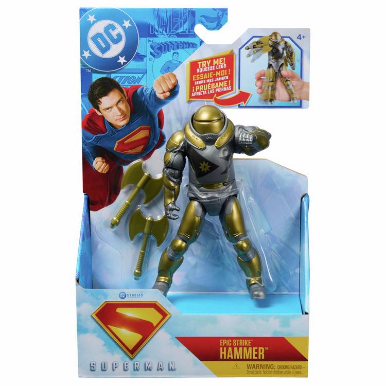 DC Comics Superman action figure 6 inch 15cm, imported from the UK