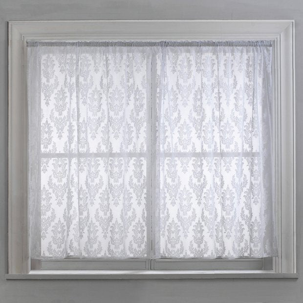 Argos Home net curtains white 240x91cm - British product