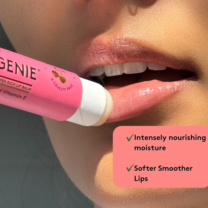 Delhicious Indian Cherry lip balm 4.25g (British brand)