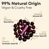 Delhicious Indian Cherry lip balm 4.25g (British brand)