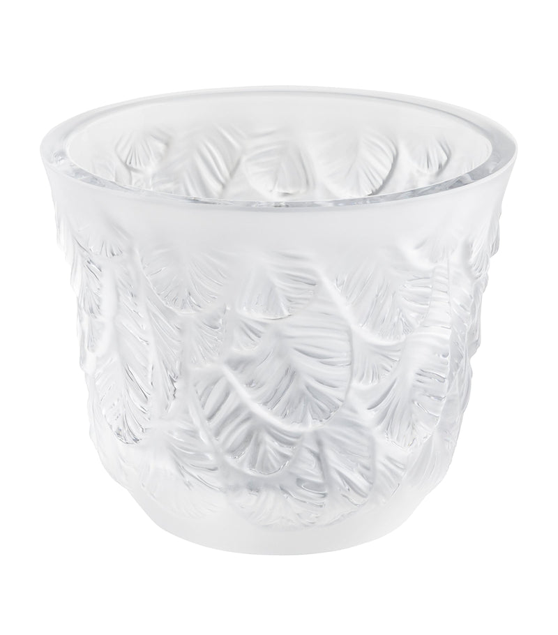 Lalique Grand-Duc Votive crystal candle holder, UK version