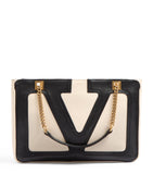 Valentino Garavani small lambskin Viva Superstar tote bag - British product