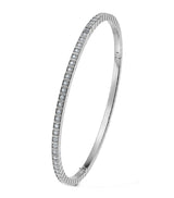 Harrods Chopard White Gold and Diamond Ice Cube Bangle- Buy online at McGrocer