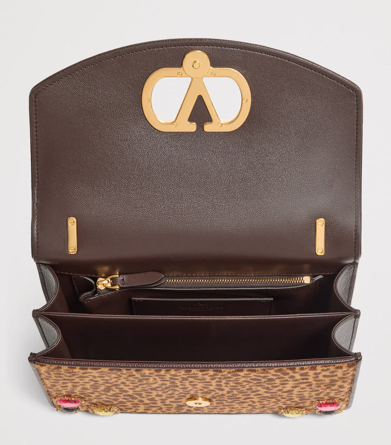 Valentino Garavani embellished Vain shoulder bag (British brand)