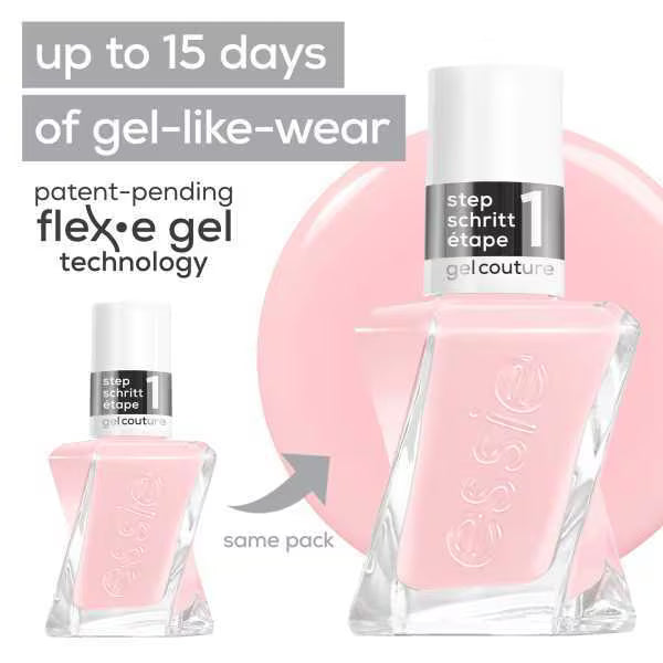 Essie Gel Couture Sheer Fantasy nail polish - British product