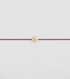 Redline rose gold diamond pure bracelet, imported from the UK