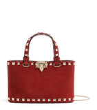Valentino Garavani mini split-leather Rockstud tote bag (British brand)
