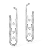 Messika Move 10th Birthday diamond earrings white gold - British product