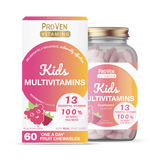 Holland & Barrett Pro-Ven Kids Multivitamins Raspberry Flavour Chewable Tablets 60 Tablets- Buy online at McGrocer