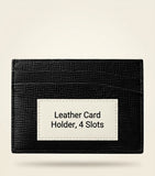Cartier grained leather card holder - British product