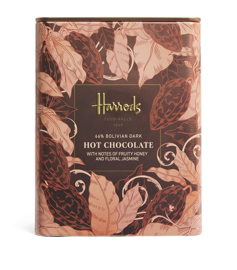 Harrods 66% Bolivian Dark Hot Chocolate 250g, UK version