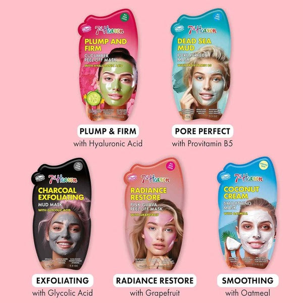 7th Heaven pamper hamper skincare set 10 masks (British brand)