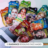 7th Heaven pamper hamper skincare set 10 masks (British brand)