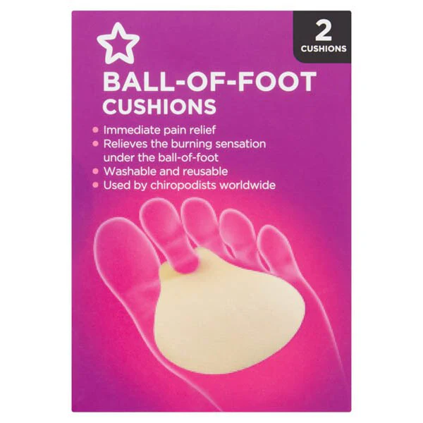 Superdrug Toe Loop Ball of Foot Cushion x2 GOODS Superdrug