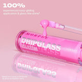 Morphe Dripglass Glazed Lip Gloss Peach Prism, imported from the UK