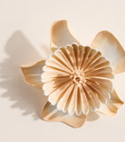 Chloé Bloom clip-on earrings floral design, imported from the UK