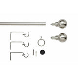 Argos Home extendable steel curtain pole 120-210cm - British product
