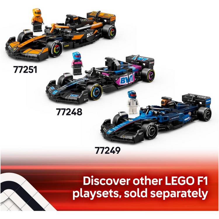 LEGO Speed Champions Mercedes-AMG F1 race car toy, imported from the UK