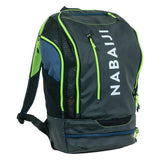 Decathlon swimming backpack 27 litres black yellow, UK version