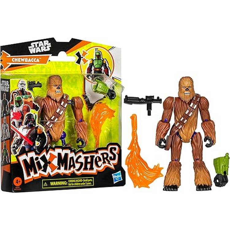 Mixmashers Star Wars Chewbacca action figure 5-inch (British brand)