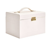 Argos Home large cream jewellery box with 3 drawers, UK version