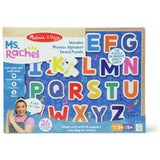 Melissa & Doug Ms. Rachel wooden alphabet puzzle 26-piece (British brand)