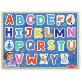 Melissa & Doug Ms. Rachel wooden alphabet puzzle 26-piece (British brand)