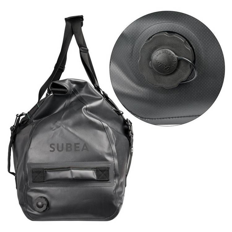 Decathlon diving bag 100L black grey (British brand)