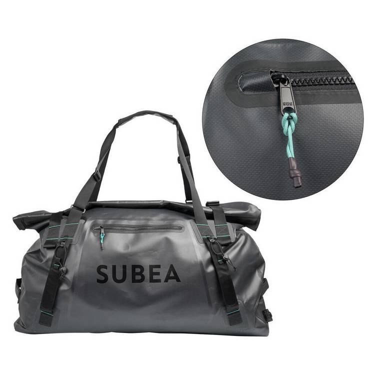 Decathlon diving bag 100L black grey (British brand)